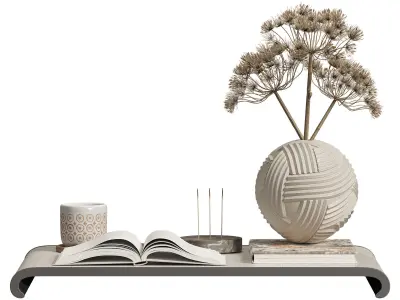 Decorative Set 01 3D model