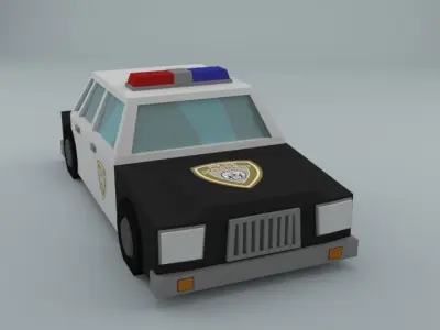Low Poly Car Pack Low-poly 3D model order