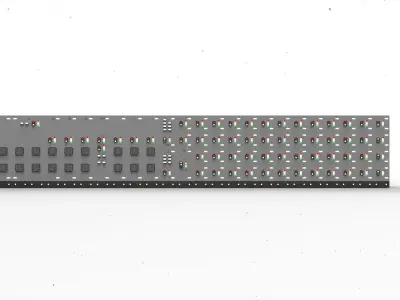 electrical control management 3D model