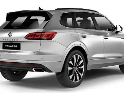 Volkswagen Touareg R-Line 2019 3D model