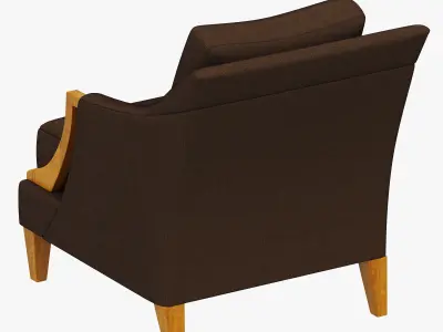 Holly Hunt ENCORE CLUB CHAIR 3D model