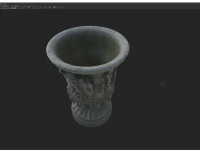 Germania - Reich Adler Eagle Berlin Vase 3D model