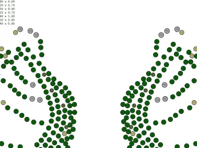 Diamond earrings 3D print model