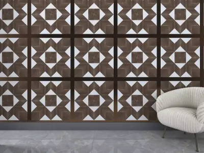 3d wall panel Low-poly 3D model Low-poly 3D model get