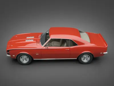 1968 Chevrolet Camaro SS 3D model