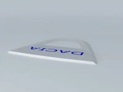 Dacia logo Free 3D model