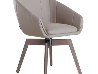 Montis Doble Dining Table Set 3D model