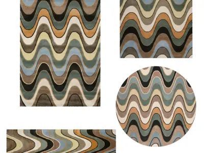 Rugs No 115 Low-poly 3D model