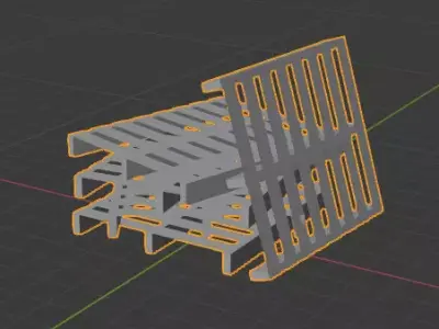 pallet stack Free low-poly 3D model