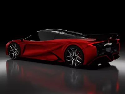 Concept Car - Oliveira 703Ta 3D model
