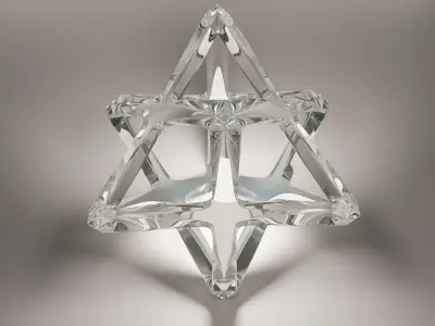 3D Printable Merkaba Symbol 3D print model