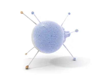 Metallic Satellite Prototype model pack Low-poly 3D model