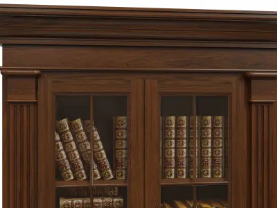 Bookcase 1300 3D model