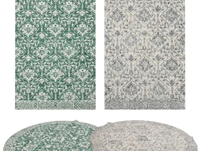 Rugs No 542 Low-poly 3D model