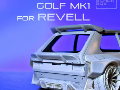 GOLF 1 BODYKIT For REVELL 1-24 3D print model