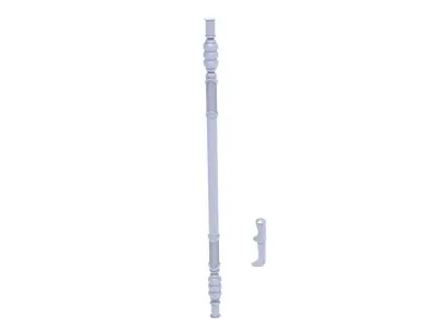 Vibro Staff and knife 1-6 Scale Hottoys  Free 3D print model