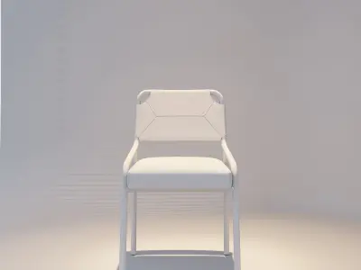 Chair 03 Low-poly 3D model