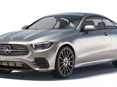 Mercedes-Benz E-Class Coupe 2022 3D model
