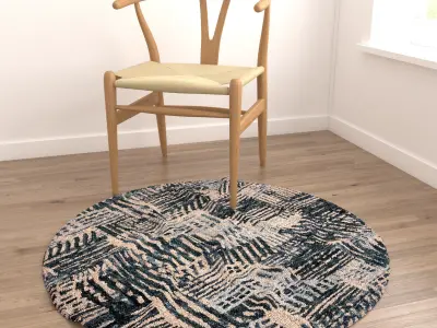 Rugs No 886 Low-poly 3D model