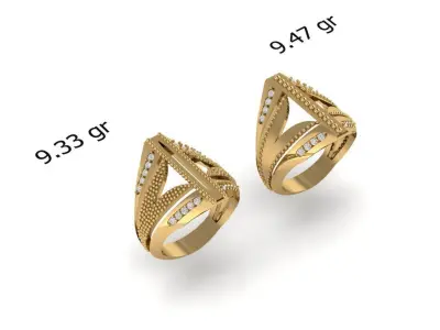 30 models of sport rings  3D model