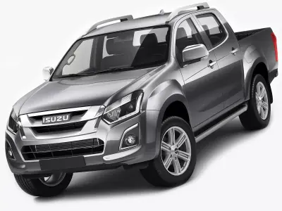 Isuzu D-max 2017 3D model