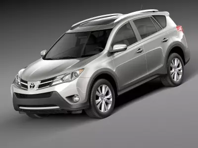 Toyota RAV4 2015 3D model