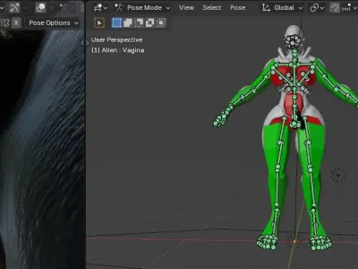 Aliens - 2 Low-poly 3D model