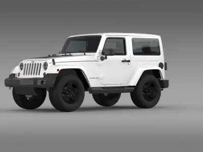 Jeep Wrangler Arctic 2012 3D model