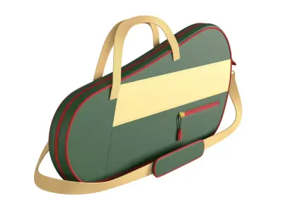 Badminton Bag PBR 3D model