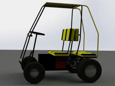 Go Kart Free 3D model