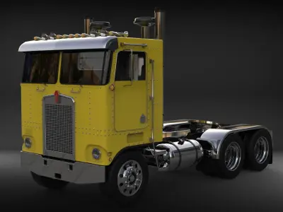Kenwork K100 Day Cab 3D model