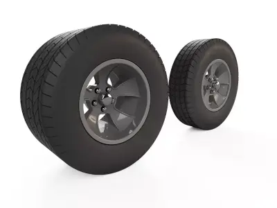 Rocket Racing Injector wheels 3D print model