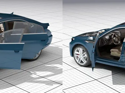 Dosch 3D - Car Details - 2015 3D model
