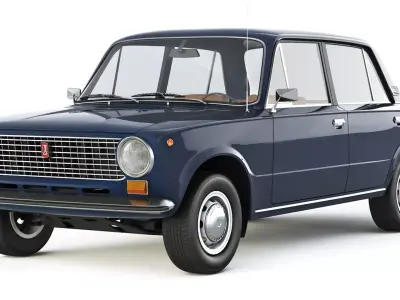 VAZ Lada 21011 1974 3D model