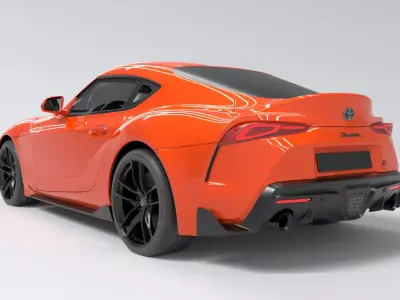 toyota supra  3D model