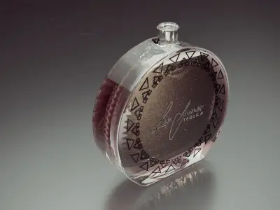 Tequila Bottle  3D model