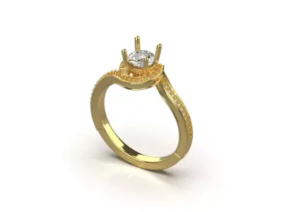 ring code 231 3D print model