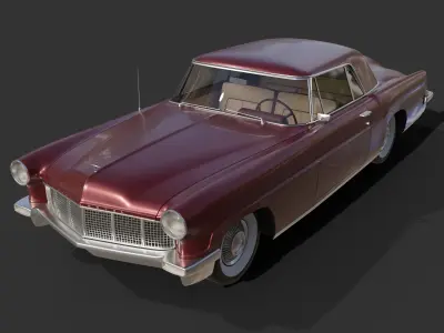 1956 Lincoln Continental Mark II 3D model