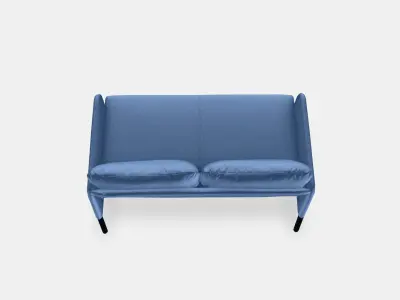 GLOSTAD 2-seater sofa Low-poly 3D model