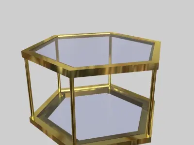 Glass Table 3D Model Collection purchase