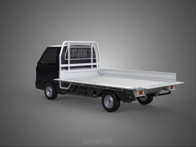 DROP SIDE TAILGATE LOAD BED BODY REAR GATE DOOR PICKUP TRUCK CAR 3D model