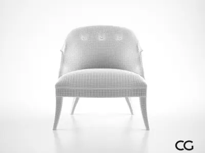 Christopher Guy Annette Chair 3D model