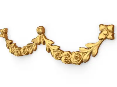 Classic decor ornament 35  3D print model