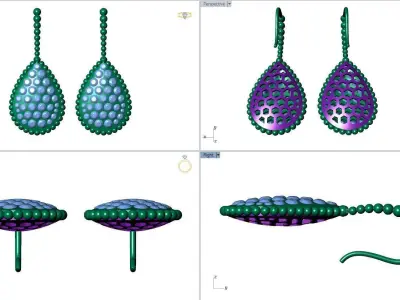 serpent boheme sleepers L motif 3D print model
