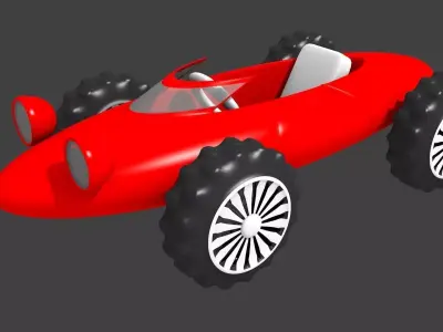 Sport car Hit 3D model