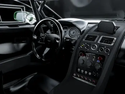 Aston Martin - 2011 - V12 Zagato Villa Este 3D model