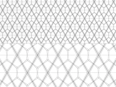 3d panel decoration low poly 3d model Low-poly 3D model