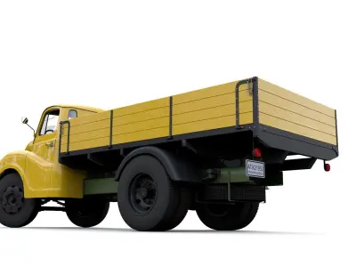 Austin Loadstar K2 1952 3D model