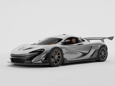 Hypercar Performance Model - P1 Inspired 3D model