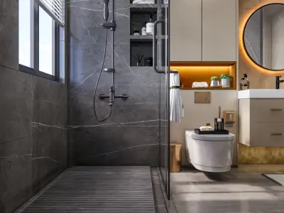 Bathroom 79 3D model